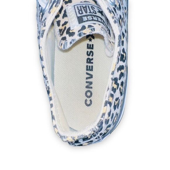 Converse Chuck Taylor All Star Low OX Cheetah Print 366297F Youth 3 - Picture 9 of 11